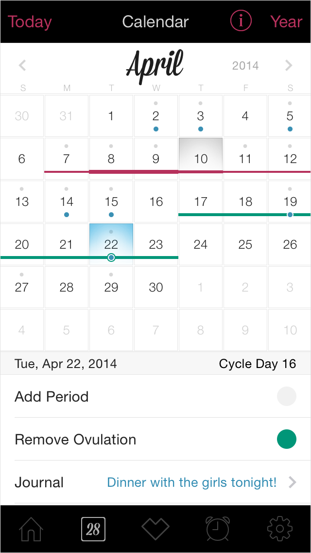 LifeCycle Calendar